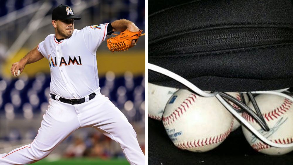 Baseball: Star's signed baseballs wash ashore near fatal crash