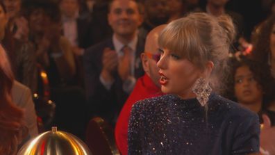Taylor Swift at the 2023 Grammys.