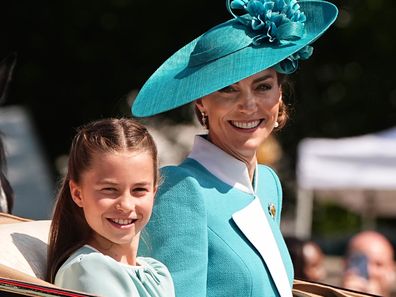 trooping the colour 2025 princess of wales and princess charlotte