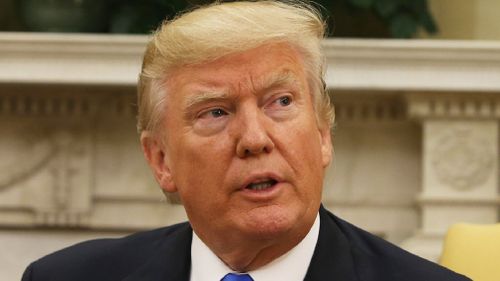 US President Donald Trump in the Oval Office at the White House on July 25, 2017 in Washington, DC. (AFP)