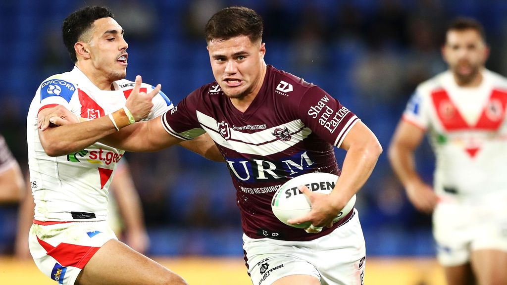 Manly Sea Eagles player Josh Schuster insists he doesn't regret refusing to  wear the club's rainbow jersey