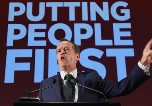 Bill Shorten hit with legal threats over 'putting people first' slogan