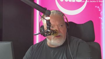 Sydney radio host Kyle Sandilands has told listeners one of his family members was stabbed at Westfield Bondi Junction.
