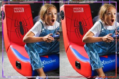 9PR: X Rocker Icon+ 2.0 Audio Rocker Gaming Chair - Spider-Man