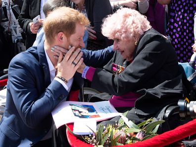 Daphne Dunne and Prince Harry Sydney Opera House