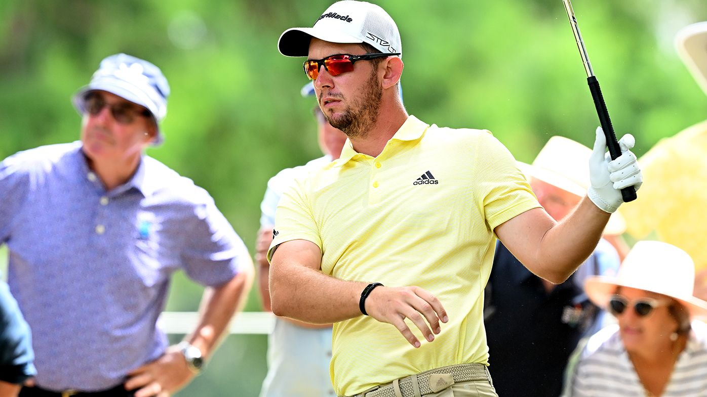 Lucas Herbert has been forced to pull out of the Australian PGA.