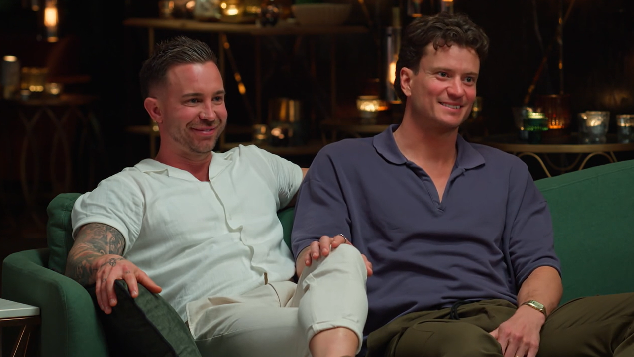 They looked rock solid at their first Commitment Ceremony, but Sam felt weary of Chris speaking over him. (Nine)