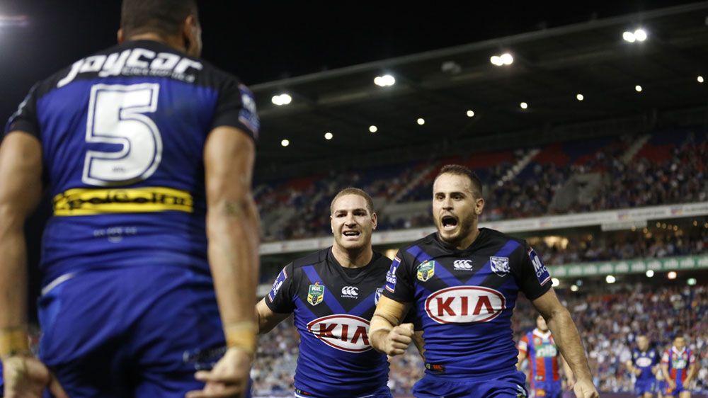 Frawley leads Dogs to NRL win over Knights