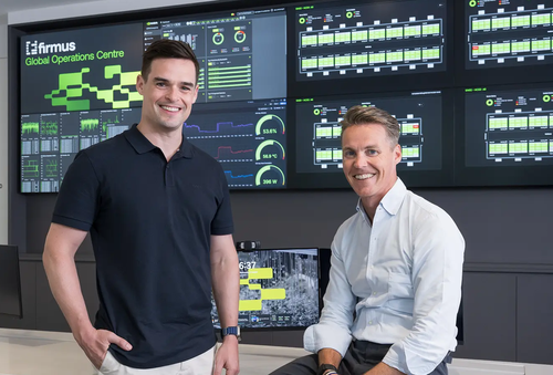 I co-amministratori delegati di Firmus Tim Rosenfield e Oliver Curtis.