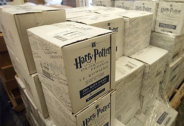 Which company was the original publisher of the Harry Potter books?