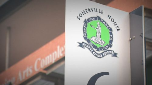 Somerville House was established in 1899 and is a day and boarding school for girls from Prep to Year 12. (9NEWS)