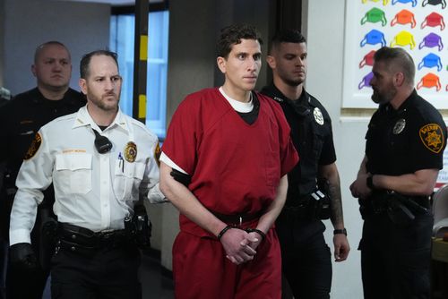 Bryan Kohberger, who is accused of killing four University of Idaho students, leaves after an extradition hearing at the Monroe County Courthouse in Stroudsburg, Pa., Tuesday, Jan. 3, 2023.