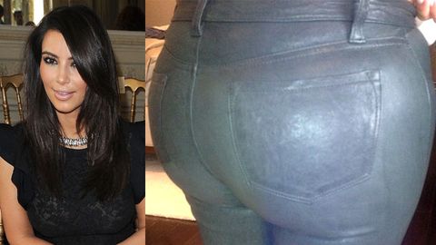 Kim K posts new pic of 'big butt', sends one Instagram user 'blind'