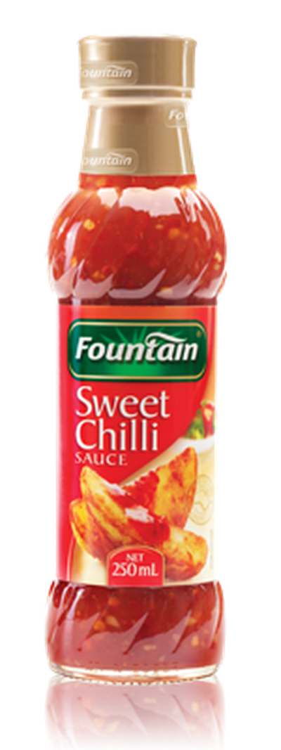 <strong>Fountain Sweet Chilli Sauce (42.2 grams of sugar per 100ml)</strong>