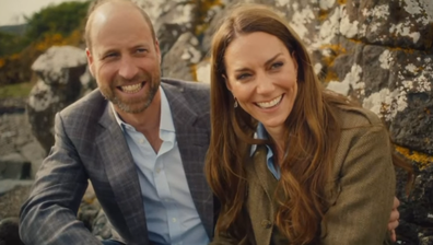 Prince William and Catherine, the Prince and Princess of Wales, in the first video titled Spring, as part of Kate's new video series Mother Nature.