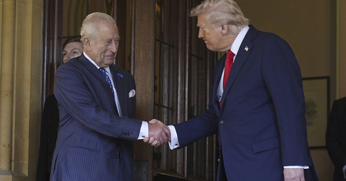 Trump farewells King as state visit goes from pageantry to politics