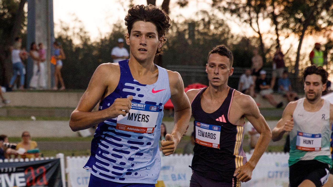 Cameron Myers in action at the Adelaide Invitational in February.