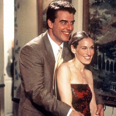 Chris Noth and Sarah Jessica Parker star in "Sex And The City" episode in 1999.