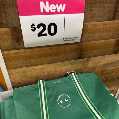 Anya Hindmarch's $20 bag on sale at Woolworths