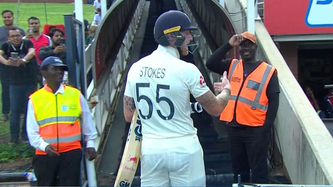 Ben Stokes apologises for foul-mouthed spray at fan during England v South Africa Test