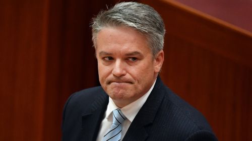 Fellow Western Australian politician Mathias Cormann said he is 'genuinely sad' to see Mr Hammond stepping down. (AAP)