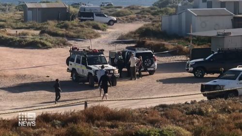 Blowholes campsite in Macleod, north of Carnarvon