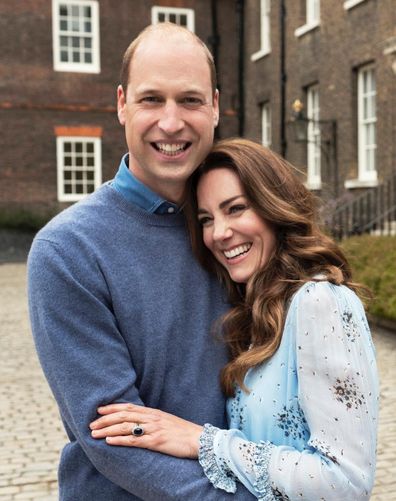 Two new portraits of Prince William and Kate, the Duke and Duchess of Cambridge, released by Kensington Palace to celebrate their 10 year wedding anniversary. royal wedding