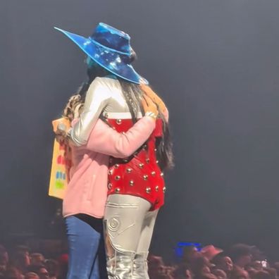 Katy Perry's emotional moment onstage with fan