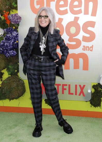 Diane Keaton at the premiere of Netflix's Green Eggs And Ham on November 3, 2019.
