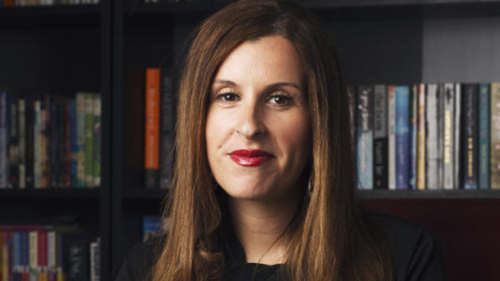 Palestinian author Randa Abdel-Fattah.