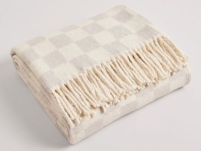 Recycled cotton Wilson throw