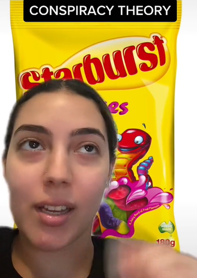 starburst confectionary australian woman can't find