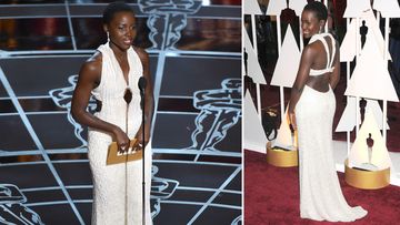 The actress wore the dress to last Sunday's Oscars ceremony. (AAP)