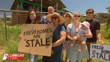 Fresh Homes customers spoke to A Current Affair.