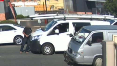 Desperate call for help as metal pole used in road rage incident