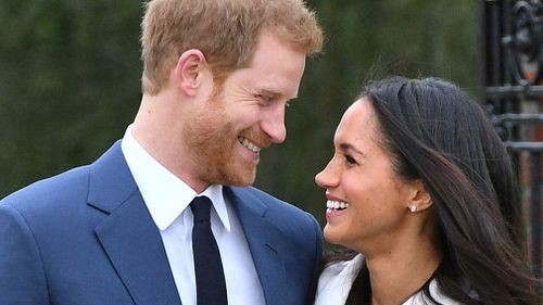 There are four coins in the collection and feature the happy couple “looking lovingly into each other’s eyes." (PA/AAP)