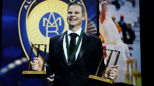Steve Smith caps golden year with three wins at the Allan Border Medal
