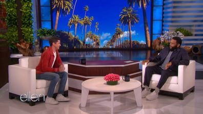 Topher Grace Reveals How He Got His Nickname On The Ellen Show Nine Com Au