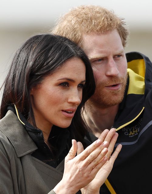 Prince Harry and Meghan Markle attend the UK team trials for the Invictus Games Sydney 2018 in England.