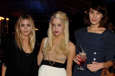 Soon came the tattoos, the wild partying and the tabloid headlines. She later admitted to heavy drinking and drug use in her teens, which pulled comparisons to her later mum Paula. <br/><br/>(Image: Ashley Olsen, Peaches Geldof and Alexa Chung on October 9, 2007 in London, England. Source: Getty)