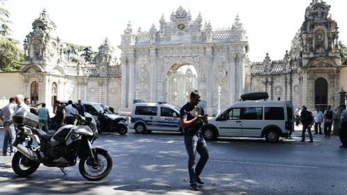 Two arrested after shooting attack on Istanbul palace