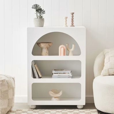 Kmart textured arched bookcase