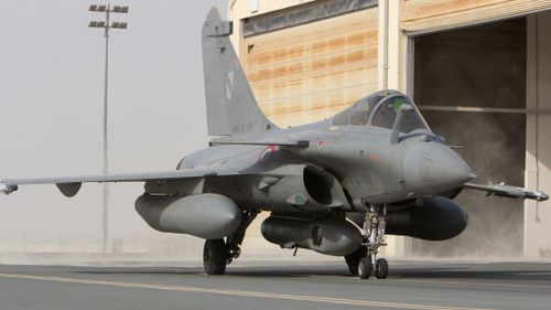 France carries out first air strikes against Islamic State in Syria