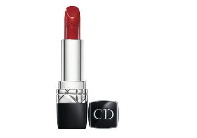 <a href="http://shop.davidjones.com.au/djs/en/davidjones/brand-dior-makeup/brand-dior-makeup-lips" target="_blank">Rouge Dior Lipstick in 999, $52, Dior</a>