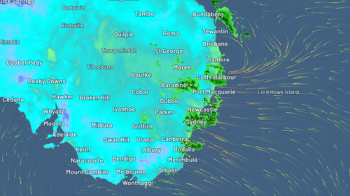 Storm map as of 6am 