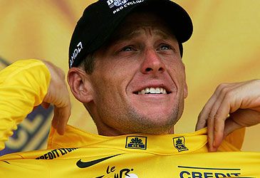 When was Lance Armstrong stripped of his seven Tour de France titles?