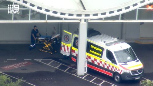 A teenage student has been taken to hospital after being stabbed at a school in Sydney's west today.