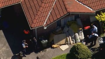 A man has been injured after cutting his own chest with a circular saw in Thornleigh, in Sydney&#x27;s north west.