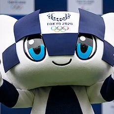 Tokyo 2020 Olympic mascot Miraitowa (Getty)