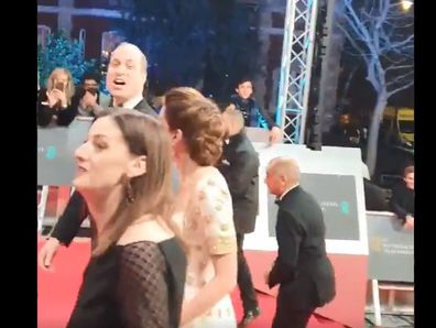 Prince William's priceless reaction to fan's comment on the red carpet